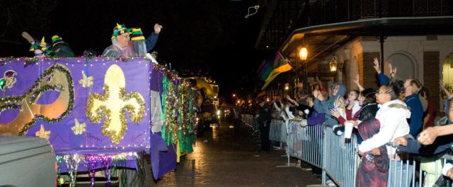 Natchitoches Mardi Gras: Throw me something Mister!